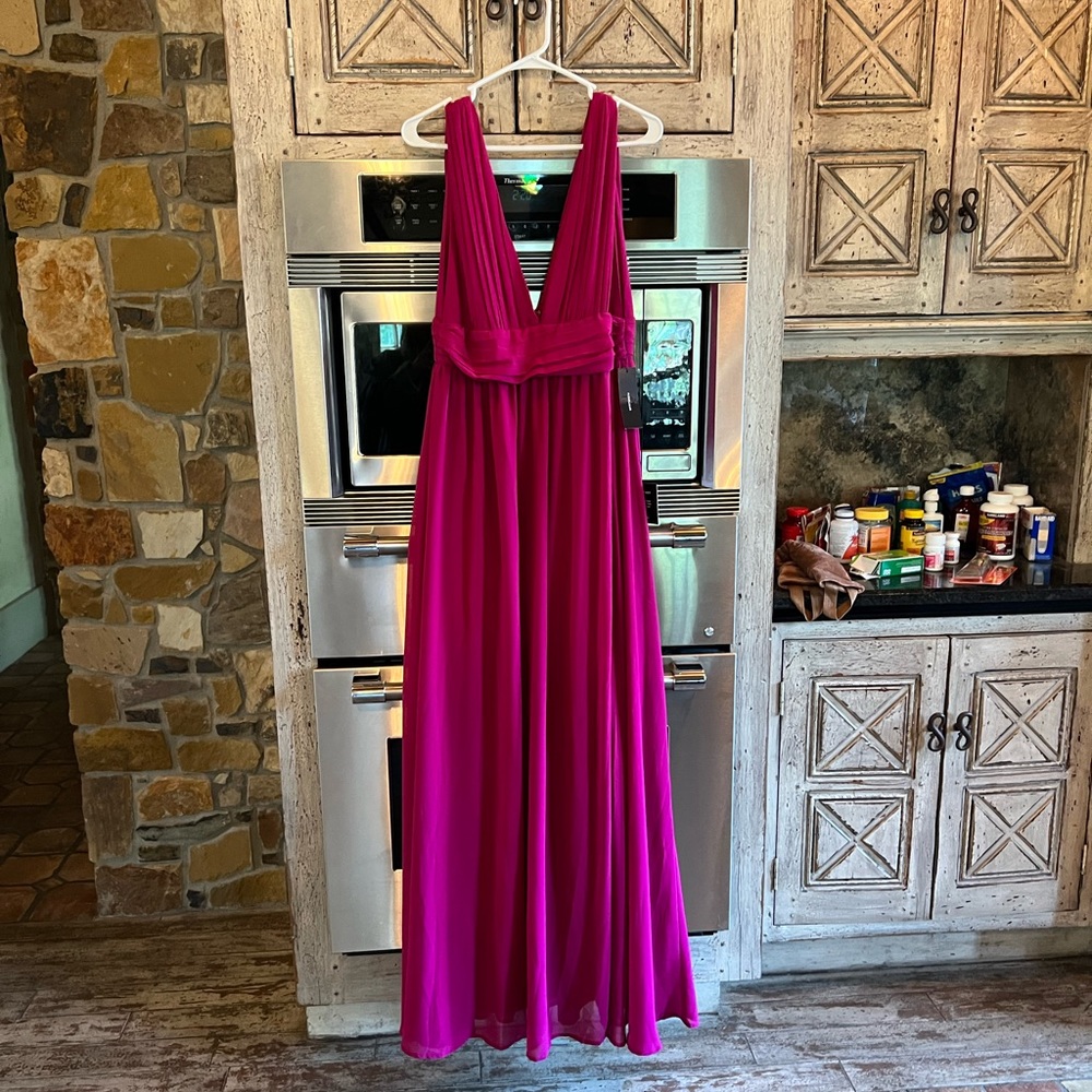 Red Long dress